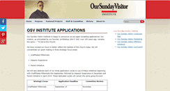 Desktop Screenshot of osvinstitute.com