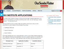 Tablet Screenshot of osvinstitute.com